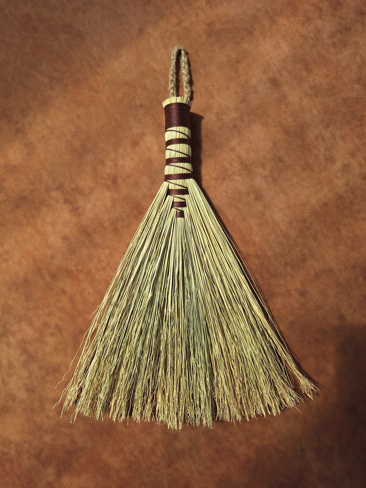 "Koffee" - Standard Hawk Tail Hand Whisk
