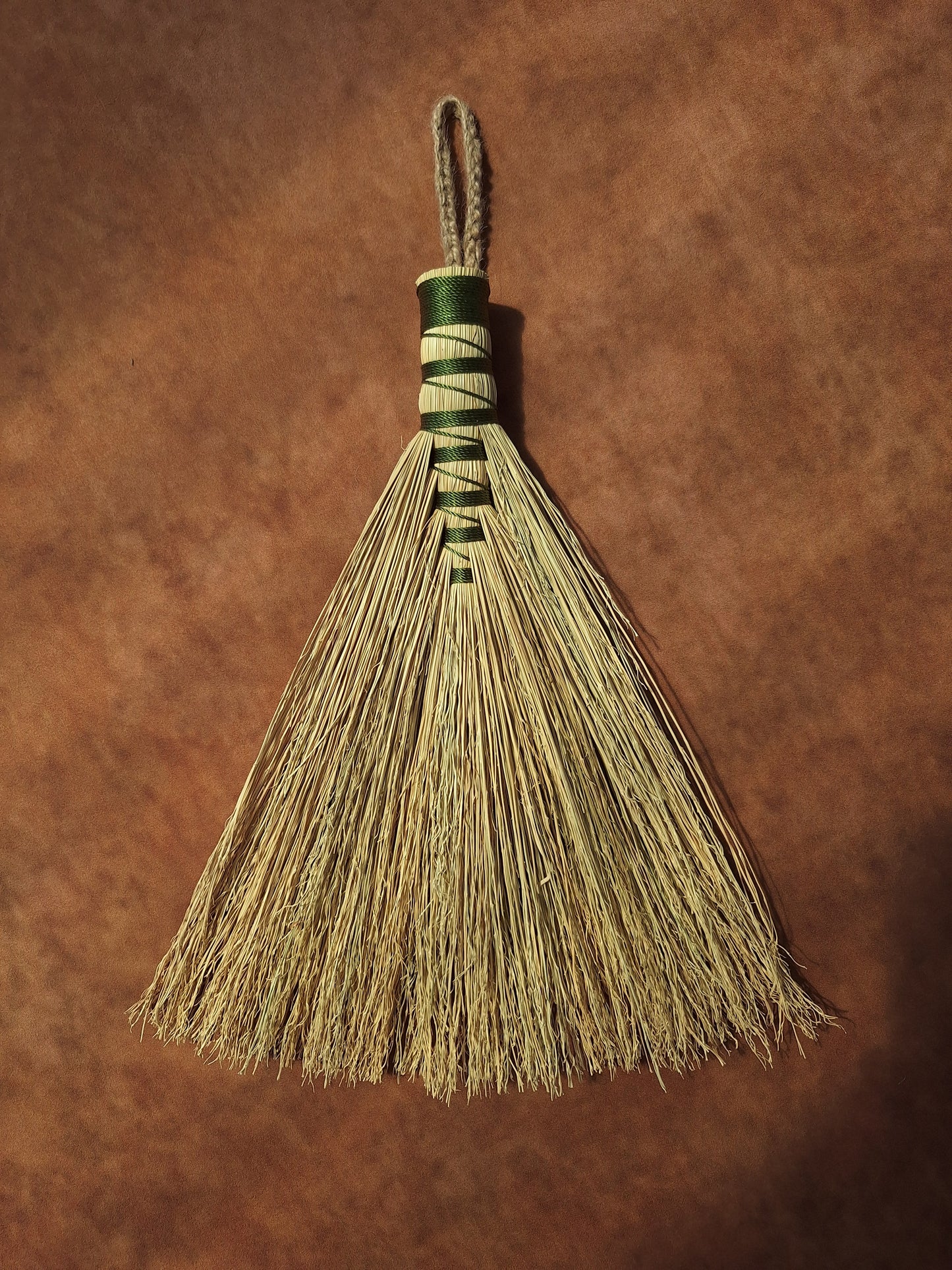 "Tad" - Standard Hawk Tail Hand Whisk
