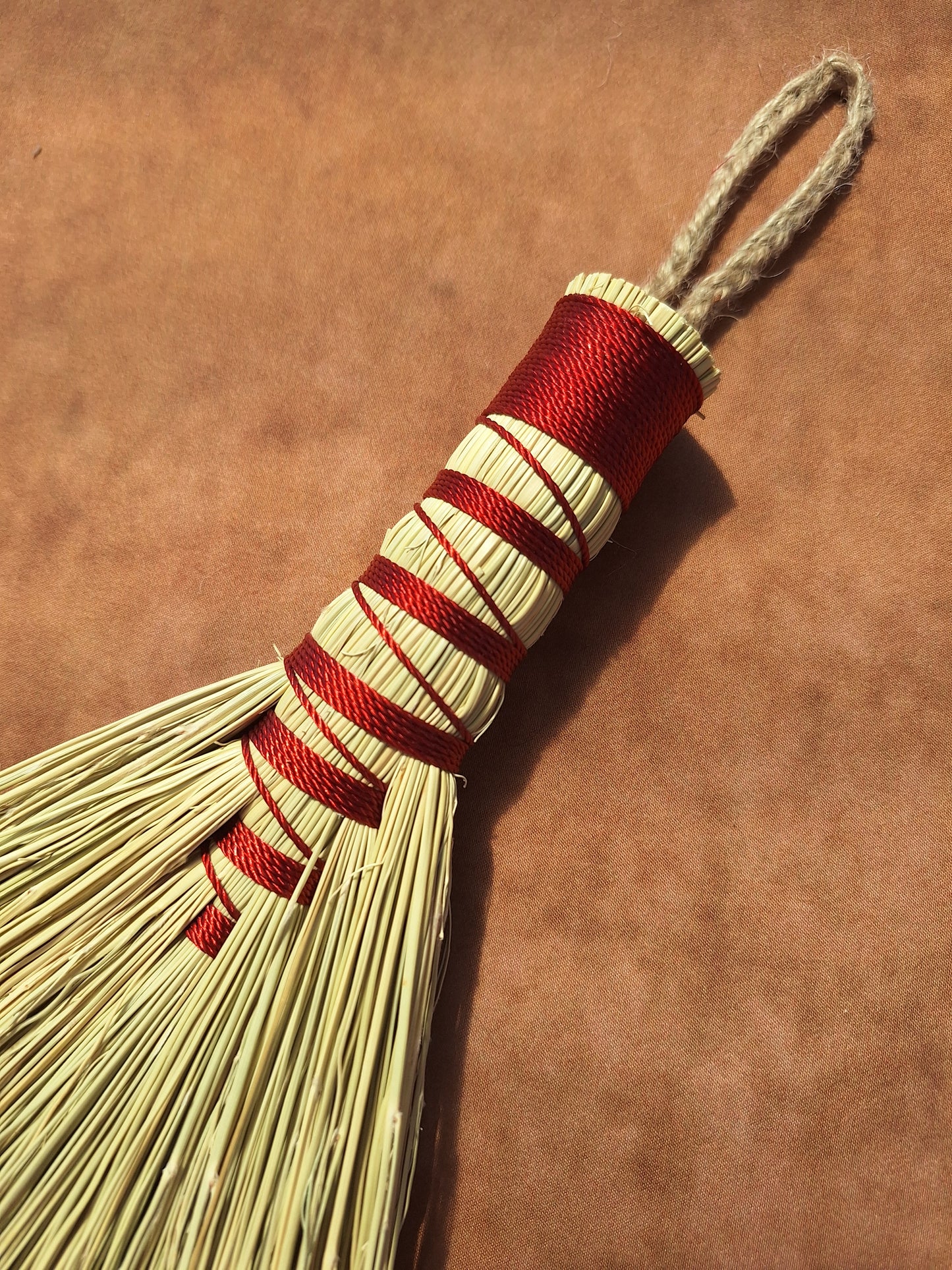 "Leo" - Standard Hawk Tail Hand Whisk