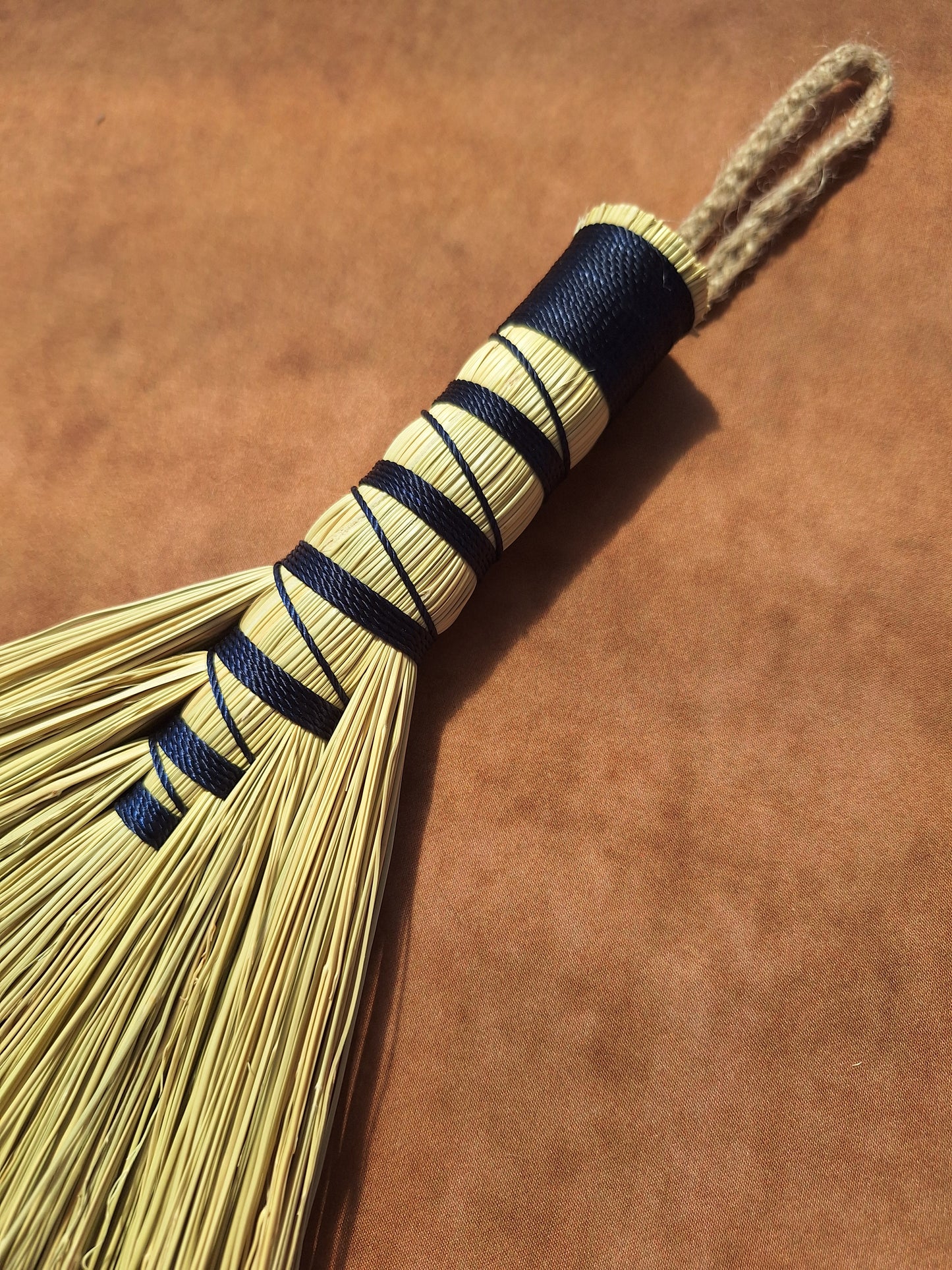 "Dolphine" - Standard Hawk Tail Hand Whisk