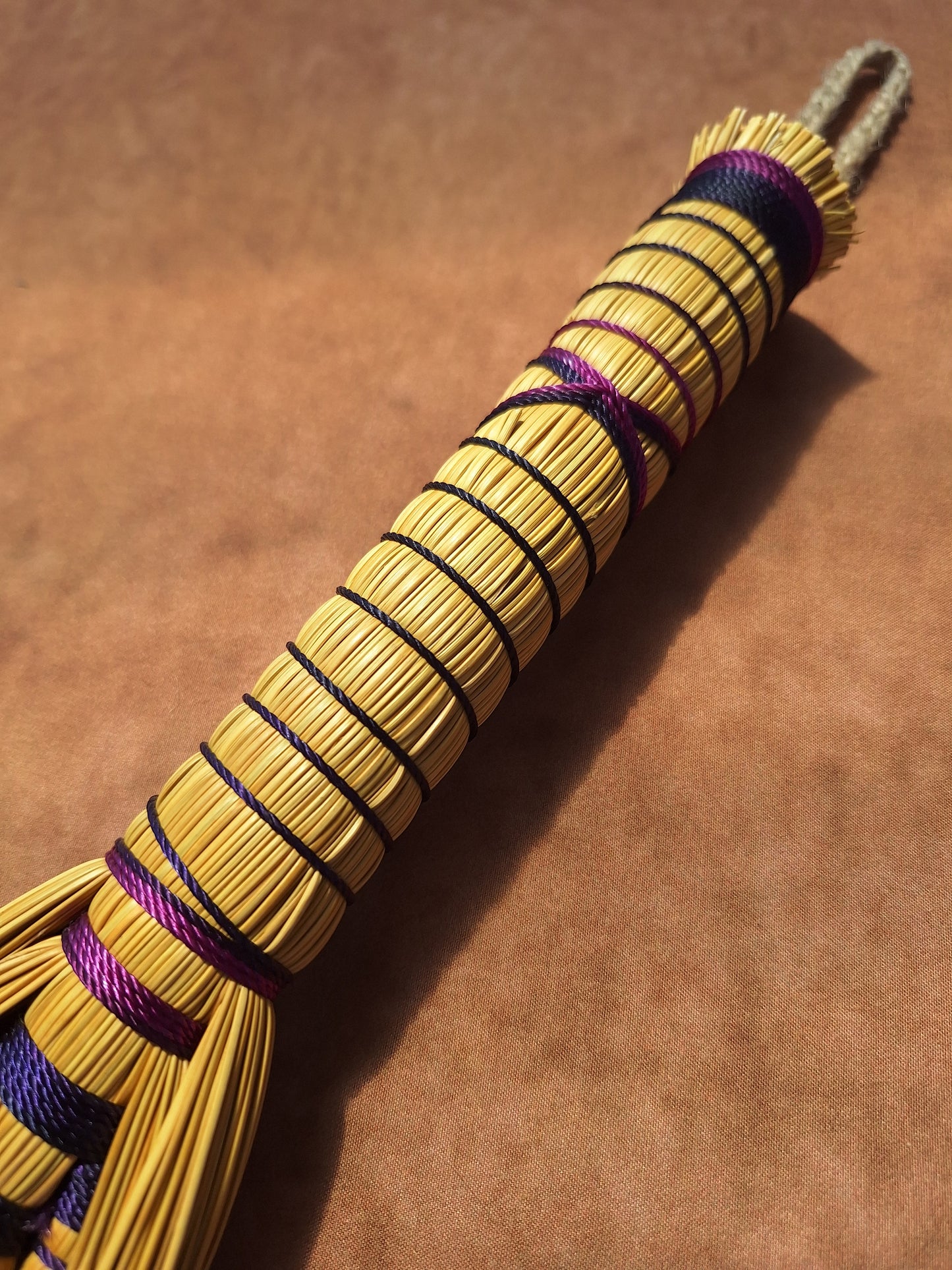 "Grape Jelly" - Hawk Tail Hand Whisk