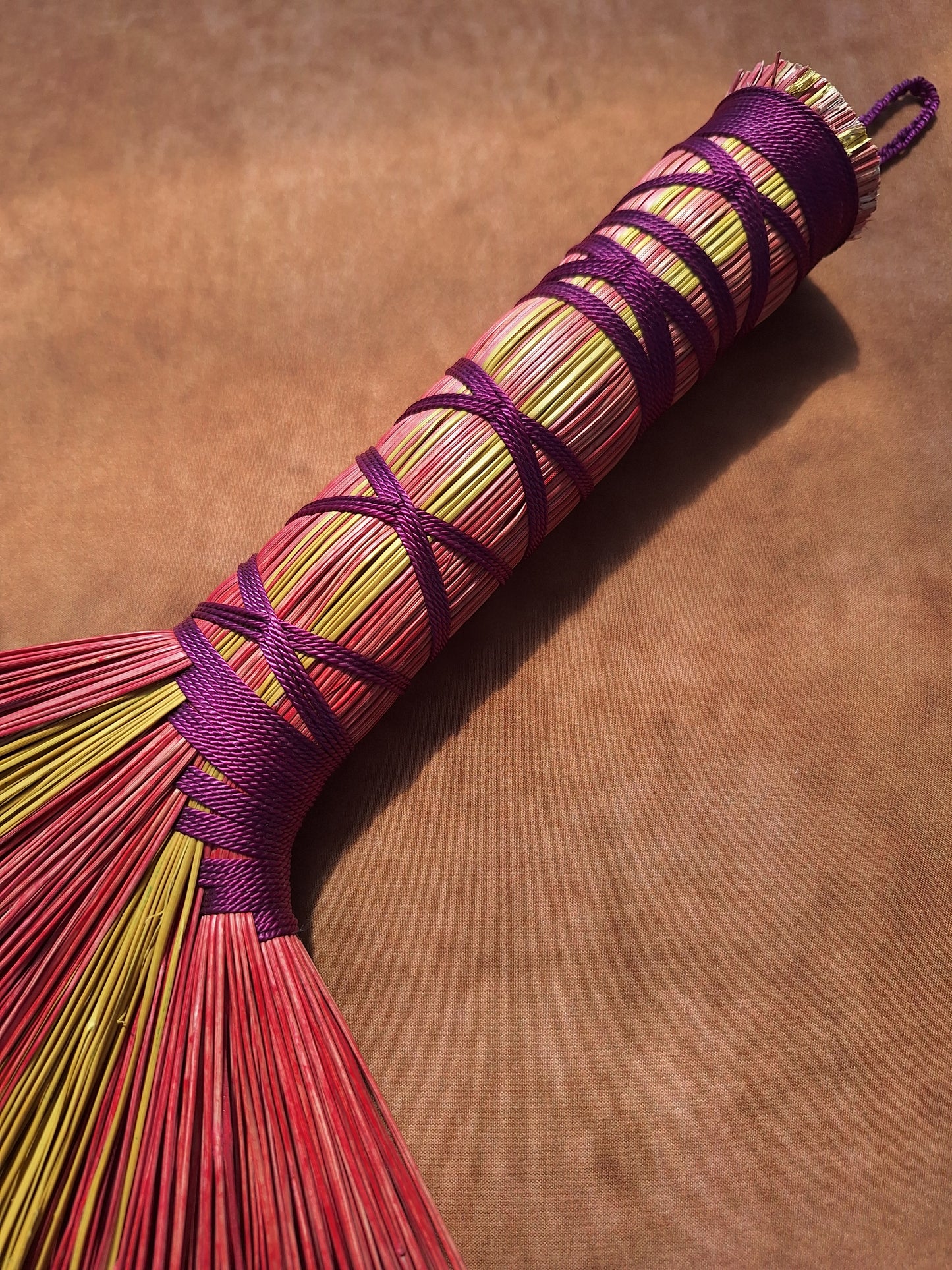 "Seeds of Summer" - Turkey Wing Hand Whisk