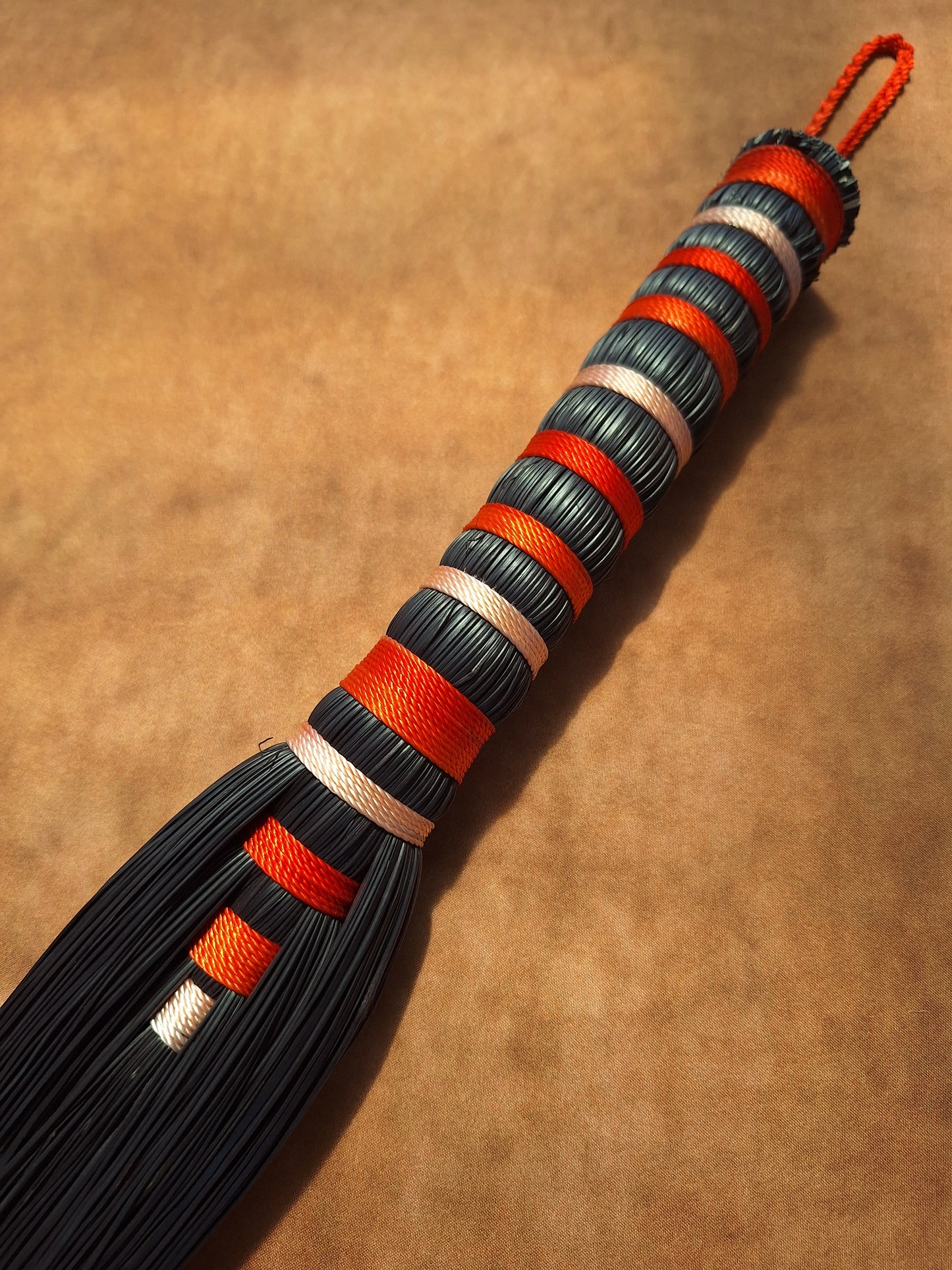 "Trixie" - Hawk tail Hand Whisk