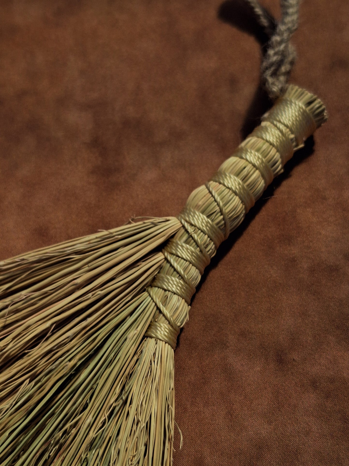 "Delila" - Small Turkey Wing Hand Whisk